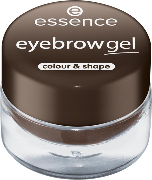 Produktbild essence eyebrow gel COLOUR & SHAPE (Dark Brown)