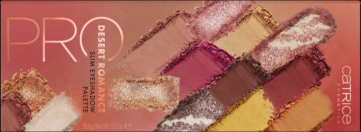 Produktbild Catrice Pro Desert Romance Slim Eyeshadow Palette (#EEA68F, #F9DEC5, #6C2A2B, #B16356, #9B5846, #F8CF9C, #DEB386, #C78170, #FFDA67, #CF8F5C, #D58F59, #ECC19B, #953F3D, #56342F)