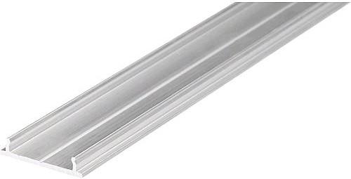 Immagine prodotto EGB Profilo di montaggio in alluminio 18x4mmL2000mm per strisce max B12mm, 5 pezzi.