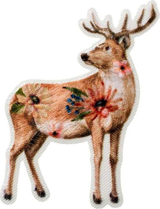 Produktbild Mono Quick Hirsch mit Blumen (1 x)