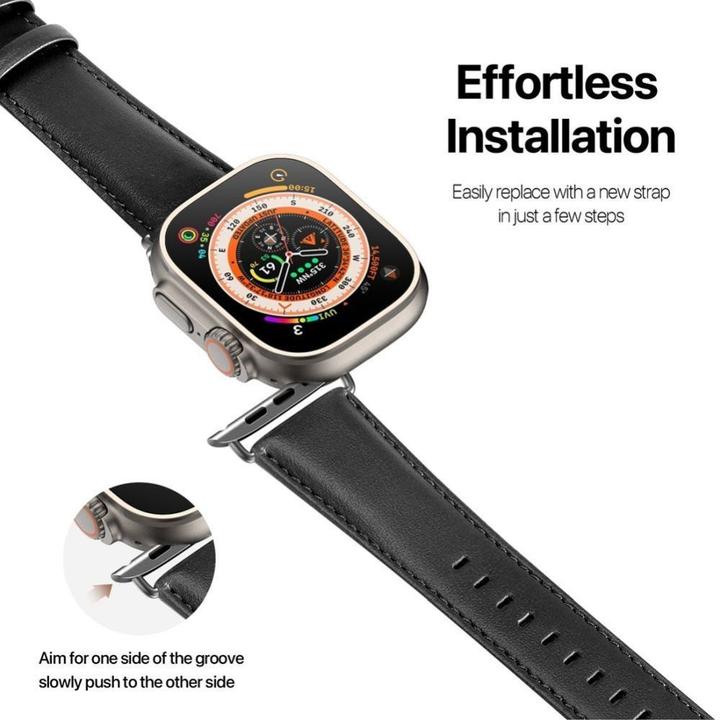 Actual product image Dux Ducis YS Series Genuine Leather Bracelet (38 mm, 40 mm, 41 mm, Genuine leather)