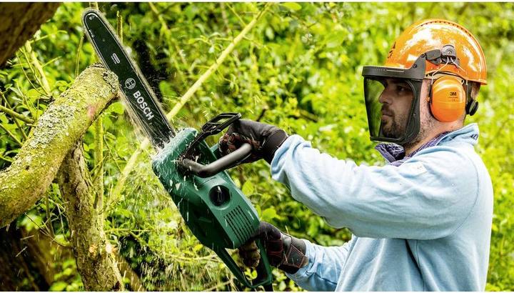 Produktbild Bosch Home & Garden Kettensäge UniversalChain 35: 2x Sägekette (Elektro Kettensäge)