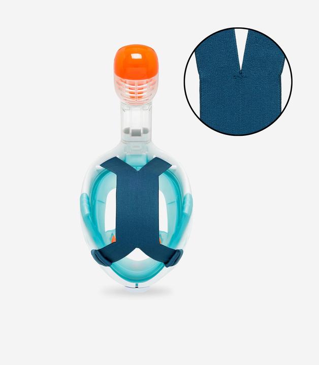 Produktbild Subea Schnorchelmaske XS für Kinder (6–10 Jahre) - Easybreath türkis