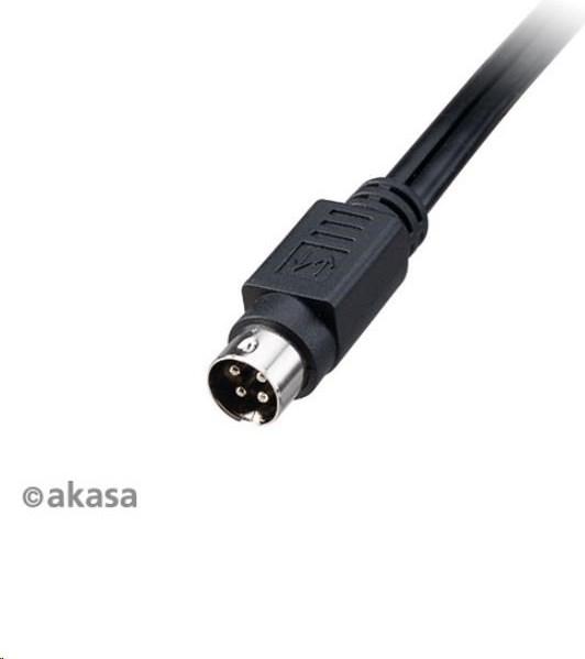 Image du produit Akasa PD150-02K alimentation externe, AC à DC, avec DIN d'alimentation à 4 broches - 150 Watt (150 W)