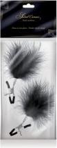 Produktbild Sweet Caress Pinces à seins plumeau noir -