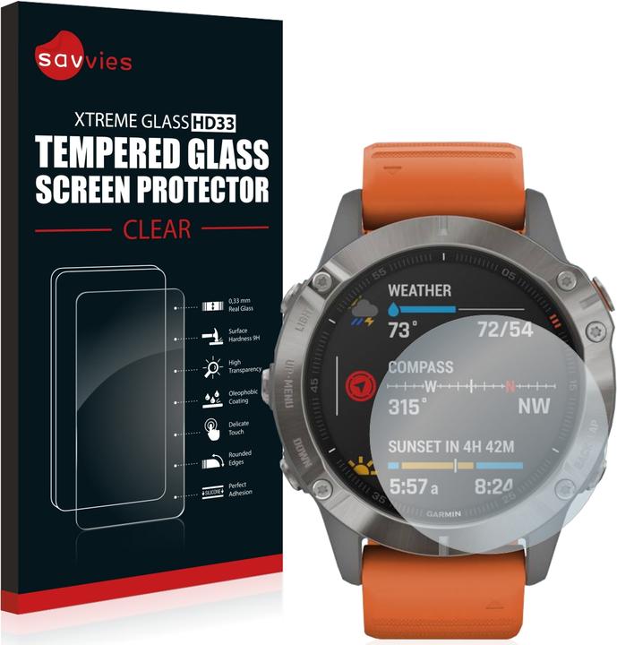 Actual product image Savvies Tempered Glass