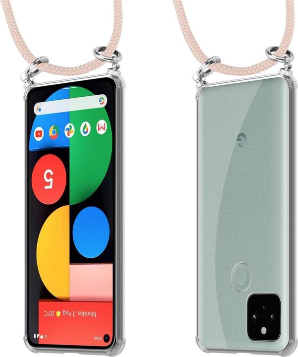 Produktbild Cadorabo TPU Handy Kette SILBER Cover