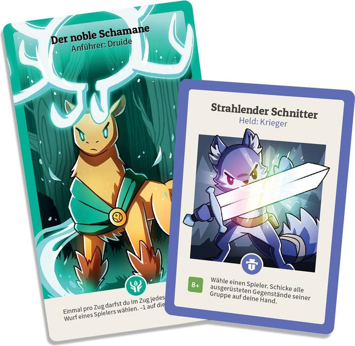 Actual product image Asmodée TTUD0004 - Here to Slay: Krieger & Druiden, für 2-6 Spieler, ab 10 Jahren (DE-Erweiterung) (German)