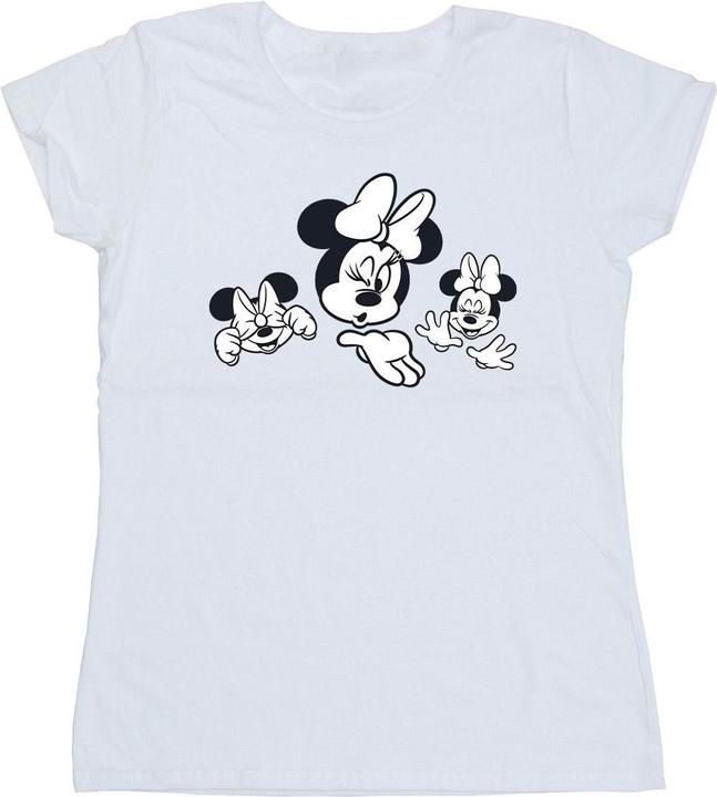 Immagine prodotto Disney Minnie Mouse Three Faces Maglietta Donna (XL)