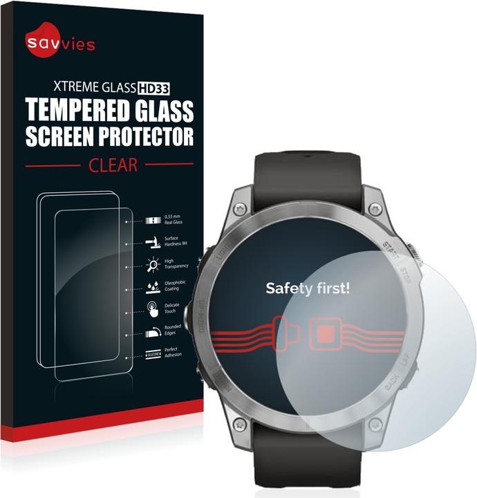 Actual product image Savvies Tempered Glass