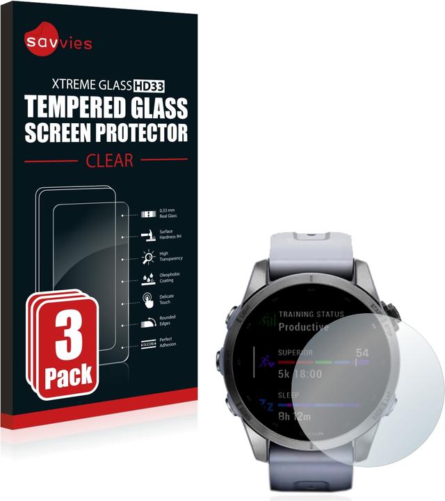Actual product image Savvies Tempered Glass