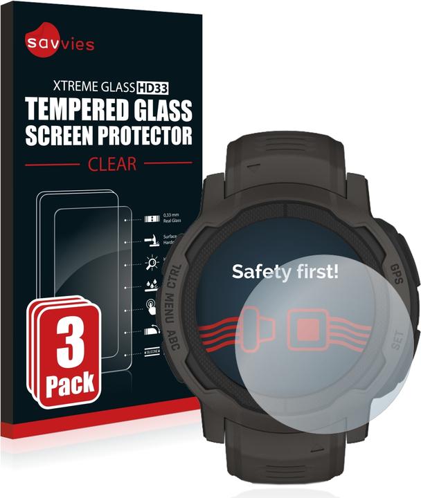 Actual product image Savvies Tempered Glass
