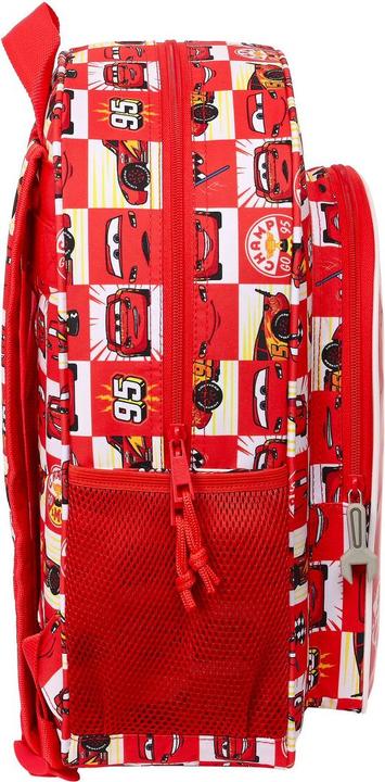 Produktbild Cars Schulrucksack Let's race Rot Weiss (32 x 38 x 12 cm) (12 l)
