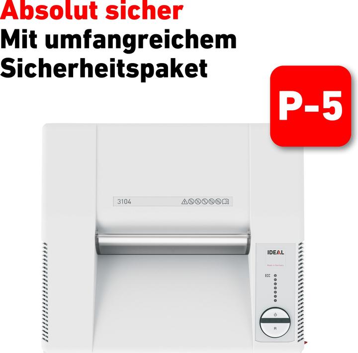 Produktbild Ideal Aktenvernichter (Partikelschnitt)
