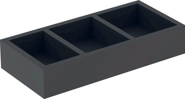 Produktbild Geberit Smyle Square Schubladeneinsatz, 500677, 32,3x5,9x15 cm, H-Unterteilung