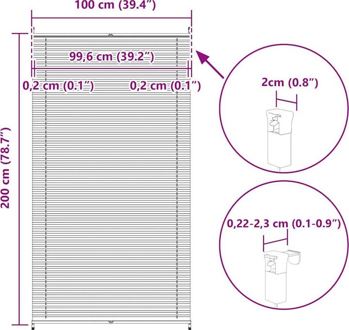 Image du produit VidaXL Dionis (100 x 200 cm)
