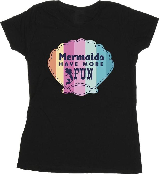 Actual product image Disney Womens/Ladies The Little Mermaid Fun Cotton T-Shirt (XL)