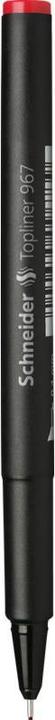 Actual product image Schneider Fineliner Topliner 967 (Red, 1 x)