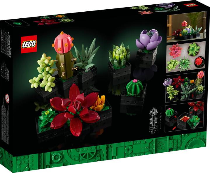 Actual product image LEGO Succulents (10309, LEGO Botanical, LEGO Rare Sets)