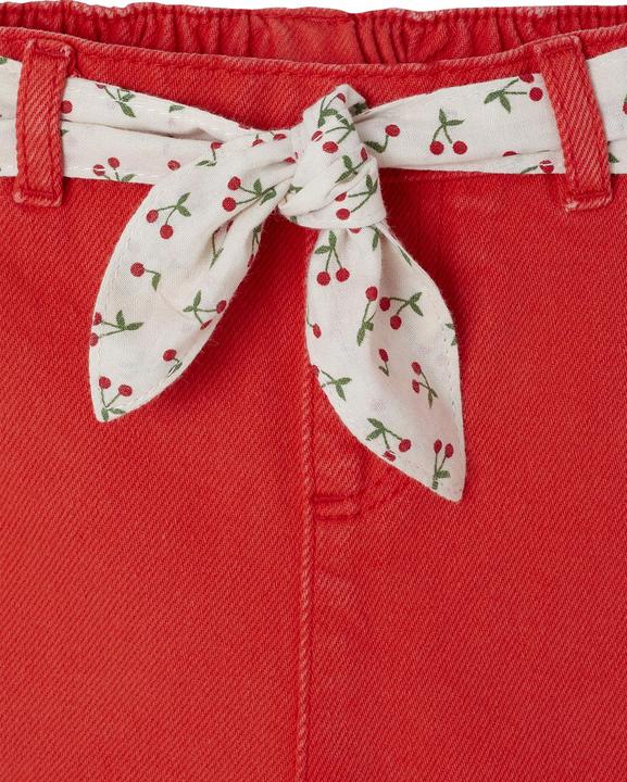 Actual product image Vertbaudet Weite Baby Hose mit Bindegürtel (68)