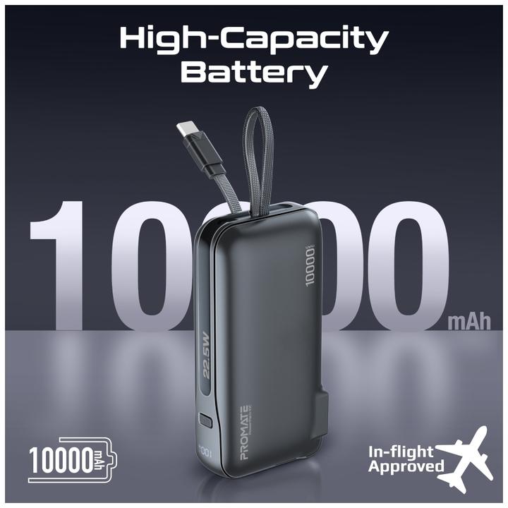 Actual product image ProMate PowerPack-10C Powerbank 10000mAh (10000 mAh, 62.50 W, 36 Wh)