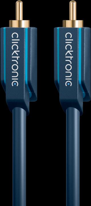 Actual product image clicktronic Stereo audio cable (0.50 m, Cinch)