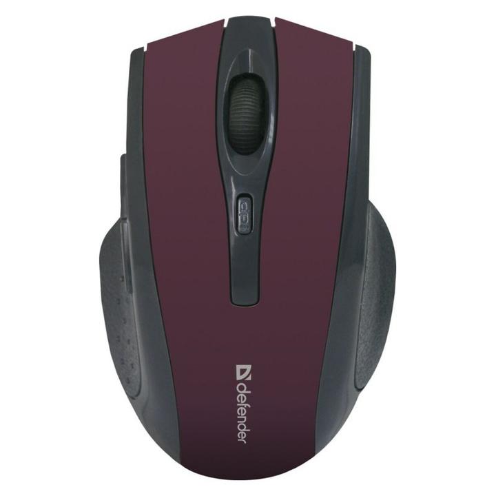 Defender MAUS ACCURA MM-665 RF ROSSO SCURO 1600dpi 6P (Senza fili)