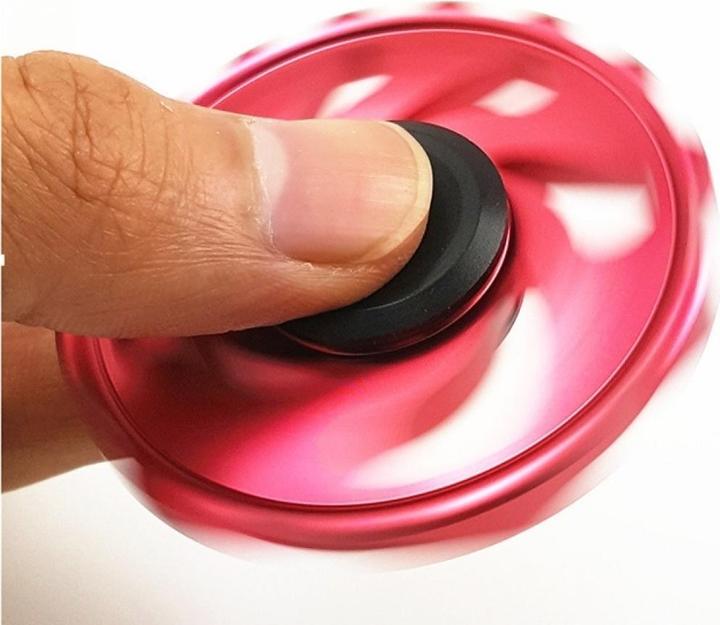 Actual product image FidgetSpinner Cyclone Storm Spinner Aluminium