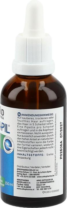 Actual product image Arkopharma Forcapil Elixir (50 ml)