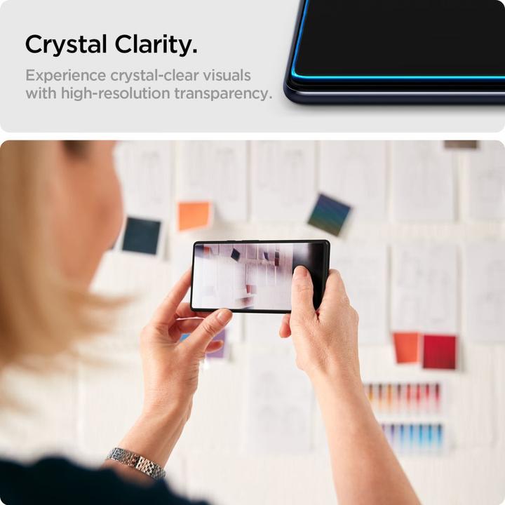 Immagine prodotto Spigen - Glas.tR Slim (2 pack) - Samsung Galaxy Xcover7 / Xcover7 Pro - Clear (2 Pezzo/i, Samsung Galaxy Xcover 7)