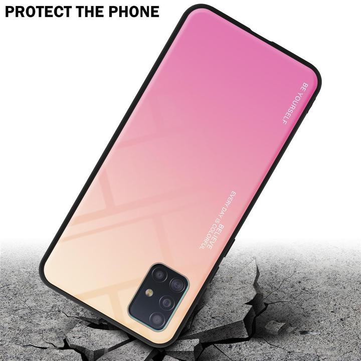 Actual product image Cadorabo TPU 2 colors glass cover (Samsung Galaxy M40s)