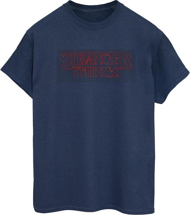 Immagine prodotto Netflix Stranger Things Glow Logo Maglietta Ampia Donna (3XL)