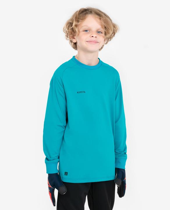 Produktbild Kipsta Kinder Fussball Torwarttrikot - F100 türkis (8, 9, 10)