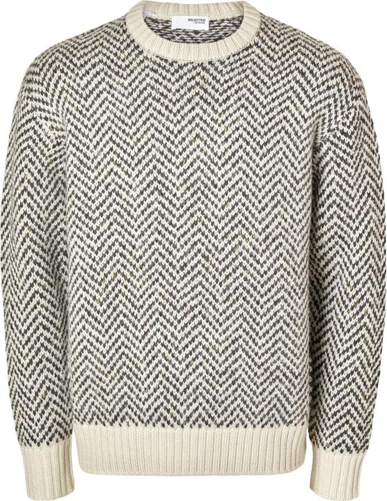 Actual product image Selected Homme Herringbone jumper (M)
