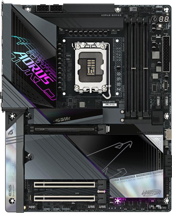Immagine prodotto Gigabyte Z890 AORUS MASTER (LGA 1851, Intel Z890, ATX)