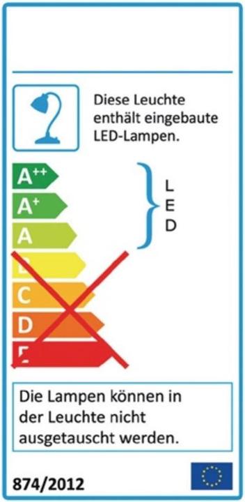 Label énergétique Hansa E-Motion (585 lm)