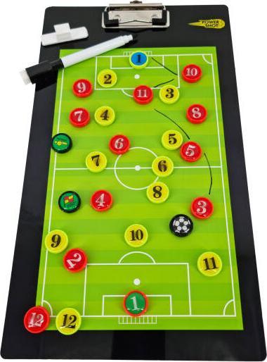 Power Shot Magnetisches taktisches Fussballtafel 35x20cm Powershot