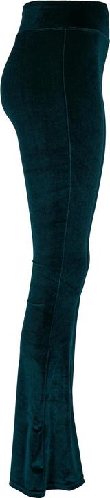 Actual product image Urban Classics Ladies High Waist Velvet Boot Cut Leggings (4XL)