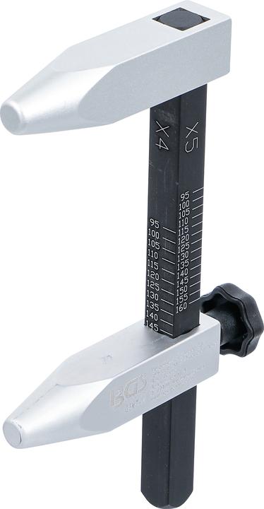 Image du produit BGS Jauge d'entraxe d'écrou de roue, modèle aluminium (6 cm)