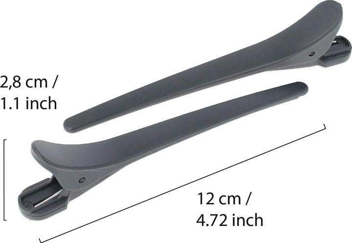 Produktbild Parsa Beauty Parsa Frisier-Haarclips, grau (3 Stk.)