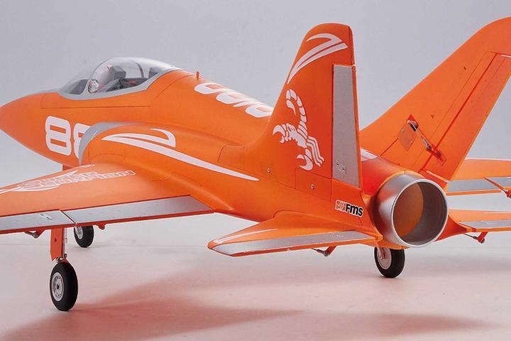 Image du produit FMS Super Scorpion V2 EDF 90 orange - 114cm 6S (Avion à réaction)