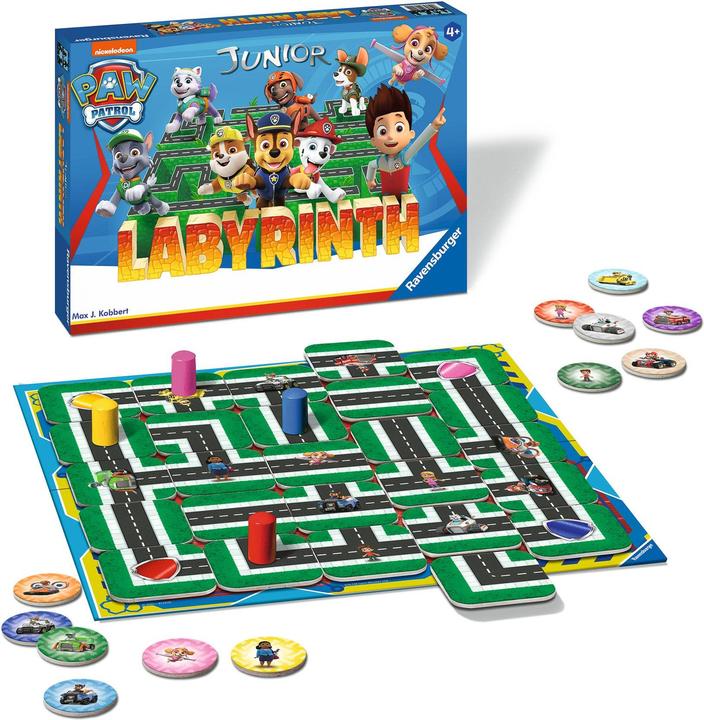 Immagine prodotto Ravensburger Labirinto PAW patrol - La Squadra Dei Cuccioli, Versione Junior (Tedesco, Italiano, Francese, Inglese)