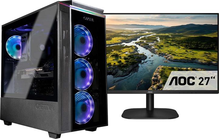 Actual product image Captiva Advanced Gaming R75-622 TFT Bundle Ryzen 9 RTX 3060 (AMD Ryzen 9 5900X, 32.77 GB, 1000 GB, GeForce RTX 3060)