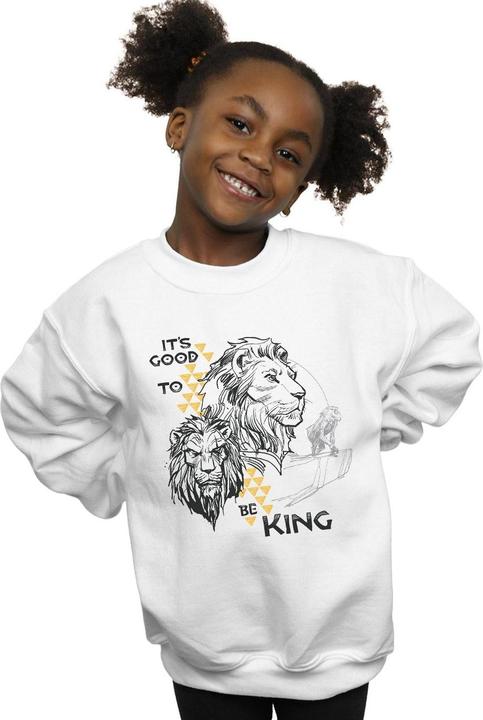Image du produit Disney - Sweat THE LION KING MOVIE IT'S GOOD TO BE KING - Fille (152, 158)