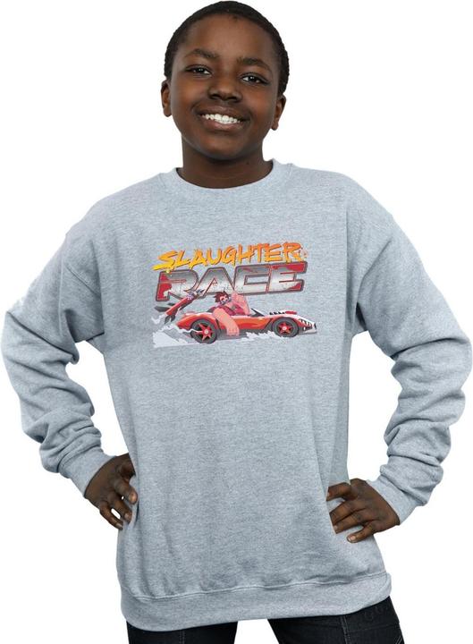 Actual product image Disney Boys Wreck It Ralph Slaughter Race Sweatshirt (128)