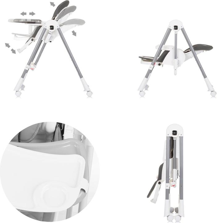 Actual product image Chipolino Chaise haute 2 en 1 Milk Shake (Highchair)