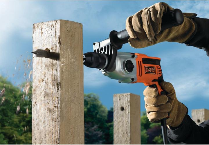 Immagine prodotto Black & Decker Trapano a percussione KR8542K (Corrente elettrica)