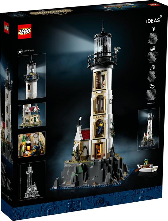 Actual product image LEGO Motorised lighthouse (21335, LEGO Ideas, LEGO Rare Sets)