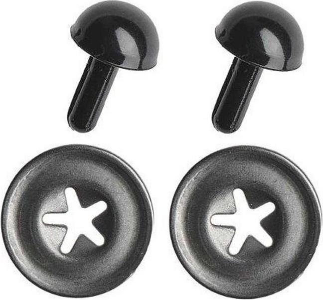 Immagine prodotto Rico Design Sicherheitsaugen 6 mm 2 Stück