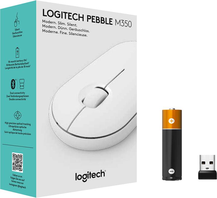 Actual product image Logitech Pebble M350 (Wireless)